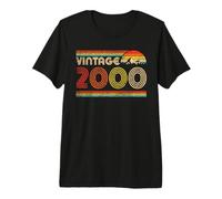 26th Birthday Gifts Retro Vintage 2000 26 Years Old Vintage Camiseta Premium