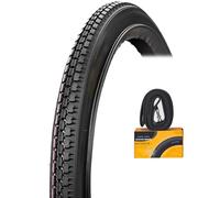 26x1 3/4 Juego Neumático y Cámara 26-1 3/4 para Llantas de 26 Pulgadas con 26 1 3 4 6 Capas 47-590 700kPa 300kg Válvula Dunlop Triciclo Utilitario