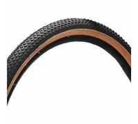 26x2.0 Neumático Bicicleta Tubeless Antipunzón, 60 TPI Alta Densidad, Plegable, Lado Reforzado, 65 PSI, Ideal for MTB, Gravel, Invierno y Uso Urbano con Diseño Lateral Marrón