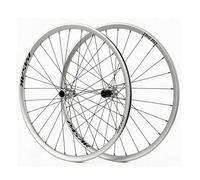 27,5" 29" Juego De Ruedas De Cubierta De Montaña 54T Trinquete Ruedas Trail/Am/DH Llanta De Doble Capa Casete De 7-12 Velocidades Eje Pasante Bloqueo Central(29"-Silver,F100 R142)