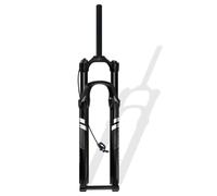 27.5/29 Pulgadas MTB Horquilla for Bicicleta Con Suspensión Neumática 1-1/8" Recto/ Cónico Horquillas Delanteras Recorrido 120 Mm Freno De Disco Horquilla 15 X 110 Mm Eje Pasante Manual/Remoto(Tapered