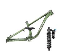 27.5 29er Cuadro boost de bici de montaña 15.5/17.5" con 250mm amortiguador | 83mm BB, recorrido 195mm, eje pasante 12x148mm, freno de disco cuadro de cola blanda de cuatro brazos