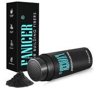 27.5G Fibras Capilares,Disimula la Calvicie al Instante,Polvos para el Pelo Aumenta el Volumen del Pelo Instante,Relleno Capilar Instantaneo,Hair Fibers,Polvos Pelo Hombre y Mujer(Negro)