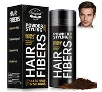 27.5G Fibras Capilares, Hair Fiber, Polvo Voluminizador para el Pelo, Polvos Volumen Texturizantes, Llena y engrosa su Cabello, Para Mujeres y Hombres, Ligero, No Pegajoso(Castaño Claro)