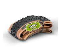 27.5x2.10 Neumático MTB Plegable | Pared 60TPI Resistente a Pinchazos | Listo para Tubeless | Baja Resistencia al Rodaje | 45-65 PSI | 779g(YELLOW)