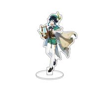 (27) Adornos de soporte para figuras acrílicas de Genshin Impact Hutao