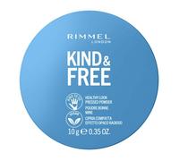 Rimmel Kind & Free Polvo Compacto Matificante, Tono 10 Fair, 10 gr