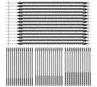 27 hojas de sierra de marquetería de 165 mm, con bolígrafo, 15/18/24 dientes, accesorios para herramientas eléctricas, corte fino, hojas de sierra para madera, metal, plástico, cuero (56 unidades)