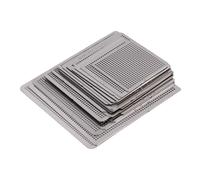 27 plantillas calefactoras BGA universales para reballing, soportes de fijación calefactables para chips SMT SMD.