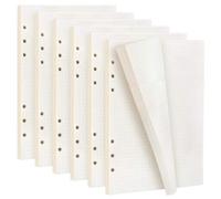 270 Hojas Papel de Recambio A5 Papel de Punto con 6 Agujeros para Carpeta de Anillas A5 Cuaderno Diarios Páginas Interiores de Papel 540 Páginas