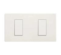 270 Interruptor/Conmutador doble (Blanco, 10 A, Colocar)