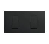 270 Interruptor/Conmutador doble (Negro, 10 A, Colocar)