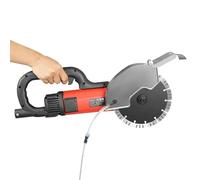 2700W 7000RPM - Sierra de hormigón eléctrica con cable, cortador de hormigón eléctrico, máquina de corte de piedra, 21 cm de diámetro