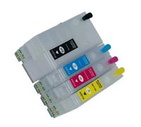 2711 Cartucho de tinta recargable vacío compatible con Epson WF-3620 3640 | Cartucho recargable 27XL con chip permanente, fácil recarga, alto rendimiento