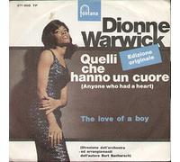 271803TF 7"-45 giri" Anyone Who Had A Heart / The Love Of A Boy VINYL