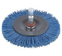 2726000 Cepillo de rueda 75 mm Montaje: 1/4", hexagonal V: cable W: 10 mm WOL...