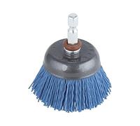 2728000 Cepillo de taza 45 mm Montaje: 1/4", hexagonal V: alambre Chapado: ny...