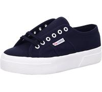 Superga 2740 Platform, Oxford Plano Unisex Adulto, Navy Favorio, 37 EU