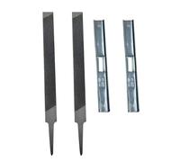 27742 Herramienta de medición de profundidad con lima plana guía de archivo de cadena de motosierra, construcción de acero para operaciones suaves, mantenimiento de motosierras