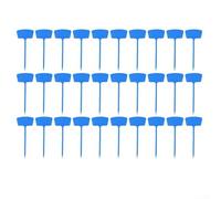 27cm Long Plant Labels 30pcs Kit de jardín multicolor (azul) | Espacio de escritura extra grande, identificación clara para verduras, hierbas, flores, se adapta a notas detalladas