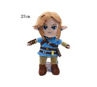 27cm Nuevo The Legend Of Zelda Peluche Juguetes Juego Periferia Link Caricatura Figura Muñecas Suaves Niños Cumpleaños Regalos Kawaii Decoración