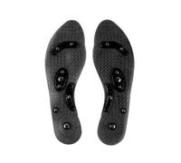(27cm40 44,8 Black)Unisex Acupressure Magnetic Insoles Reusable Cutable Massage Insoles for Weight Loss