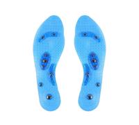 (27cm40 44,8 Blue)Unisex Acupressure Magnetic Insoles Reusable Cutable Massage Insoles for Weight Loss