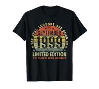 27th Birthday Legends September 1996 Vintage 27 Years Old Camiseta