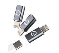 27W Adaptador de Carga USB C a Lightning (3 Unidades) PD Charger Type-c Hembra Jack Cable de Carga Hembra para Apple MFI Certified para iPhone14 13 12 Pro MAX para iPad Data Transferencia Accesorios