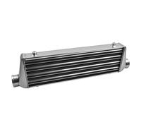 27x7x2.5'' Intercooler Montaje Frontal Universal Aluminio Inlet / Outlet 2.5''
