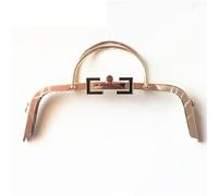 28.5cm Metal Frame Purse Bag Accessories Handbag Handle DIY Kiss Clasp Lock For Women Hardware(Light Golden)
