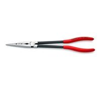 28 71 280 alicate Alicates de punta fina, Pinza rojo/Negro, Alicates de punta fina, 2,5 mm, 7,65 cm, De plástico, Negro / Rojo, 28 cm