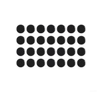 28 almohadillas de movimiento de muebles para hogares con mascotas o niños donde el funcionamiento silencioso y la preservación del suelo son prioridades (22 mm)