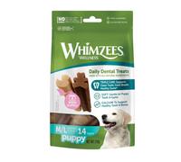 WHIMZEES Palitos para Cachorros M/L, 14 Piezas - Talla M & L, Golosinas para Cachorros Medianos/Grandes, Naturales y Sin Cereales, Vegetarianas, Sin Azúcares Añadidos