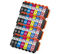 28 Cartuchos de tinta (Set+Bk) para Epson Expression Photo XP-8500 & XP-8505