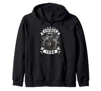 28 Cumpleaños Vintage Desde 1998 Guitarra 28 años Sudadera con Capucha