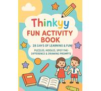 28 Days of Fun & Creative Activities for Kids: A Printable Learning & Entertainment Book for Ages 6-12 | Puzzless, Riddles & Brain Challenges: Keep ... Educational Games, Drawing Prompts & Puzzles