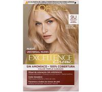 Loreal Paris - Coloración Excellence Creme Universal Nudes - 9U: Rubio Muy Claro