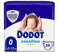 ¡28% DTO! Pañales Protection Plus Sensitive Recién Nacido Talla 0