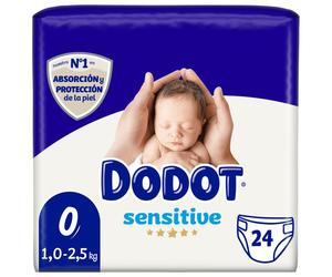 ¡28% DTO! Pañales Protection Plus Sensitive Recién Nacido Talla 0
