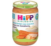 HiPP Tarrito de Arroz con Zanahoria y Pavo +8m BIO 220 gr