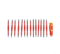 28-in-1 Magnetic Insulated Screwdriver Set 1000V | 1000V A insulation, magnetic double-head bits, anti-slip TPR handle, chrome vanadium steel, compact case
