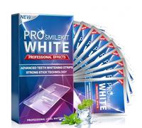 28 Piezas Tiras blanqueador Dientes, Blanqueamiento Dental, Teeth Whitening Strips, Blanqueador Dental En Casa, Refresca Respiración, Para el café y otras manchas
