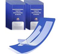 28 Piezas Tiras Blanqueadoras Dientes, Blanqueador Dental Profesional Dentals en Casa, Blanqueamiento Dental Para Hombres y Mujeres Dientes Blancos, Para el Café Vino Otras Manchas, Púrpura