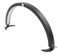 28 Pulgadas 40W Lash Light Beauty Lamp Tattoo Light, Half Moon LED Nail Light 2000LM 3200K a 5600K 7 Color Ajustable U Ring Lash Light (Enchufe de la UE)