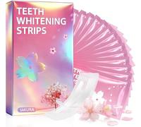 28 Tiras Blanqueadoras Dientes, Blanqueador Dental Para Dientes MáS Blancos, Seguras Para el Esmalte Dental y Sin Sensibilidad, Para Una Sonrisa Más Brillante, Ideal Para Usar en Casa