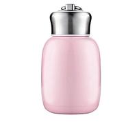 280 ml10 oz pequeña botella de agua con aislamiento al vacío portátil a prueba de fugas taza de viaje de acero inoxidable Frasco térmico frío y caliente para niños y mujeres, escuela, oficina, café,
