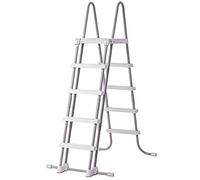 Intex - Escalera piscina escalones extraíbles 132 cm