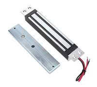 280kg / 600Lbs Cerradura Magnética sin Marco Oculta, DC12V Cerradura Eléctrica de Puerta Fuerza de Retención Bloqueo de Electroimán Modo NC con Teclas, Control Remoto, Inducción Inteligente