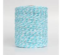 280M/rollo de hilo de paja de rafia Natural for tejer sombrero de ganchillo bolso de mano cestas de cojín Material de tejer hilos coloridos(13)